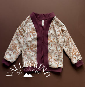 Unicorn Meadow Lined Cardigan 6Y