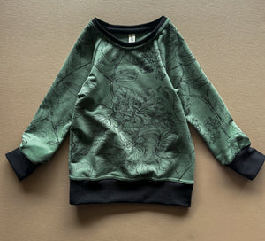 6Y, 7Y, 8Y Ready to Ship Cottonwood Raglan (Multiple Colorways)