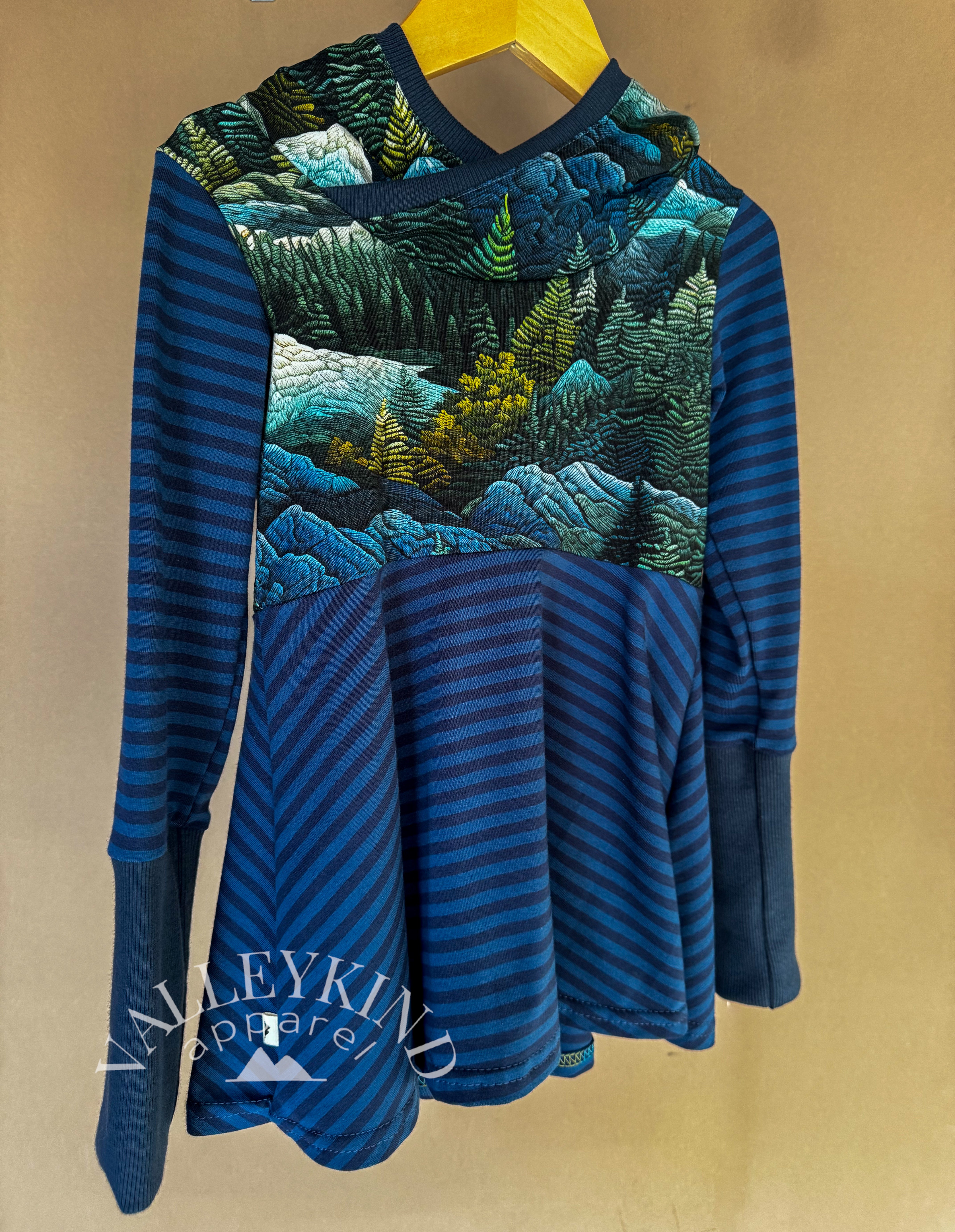 Grow with Me Hooded Tunic Mountain Forest 3T-6Y