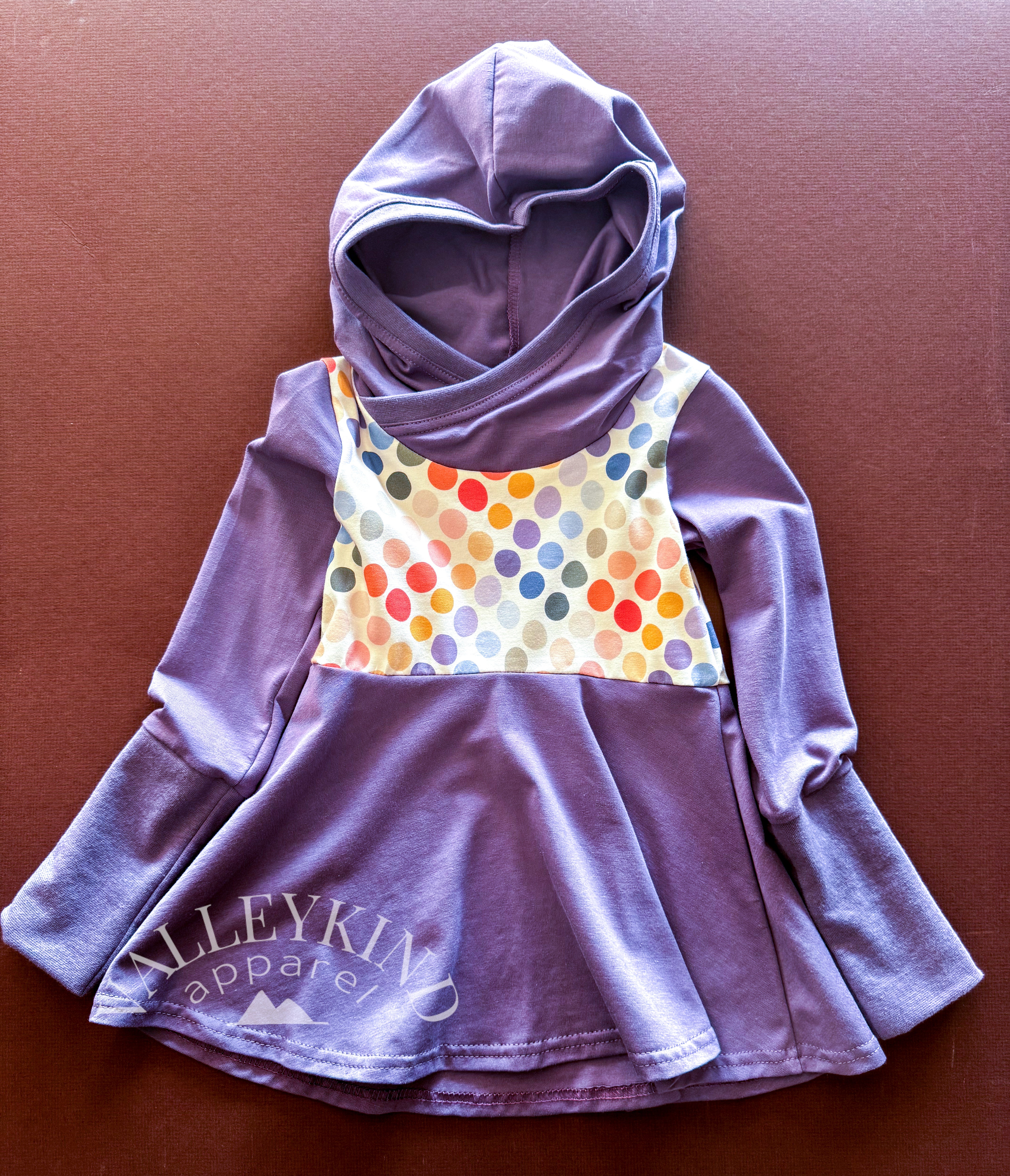 Grow with Me Hooded Tunic Artist Palette 3T-6Y