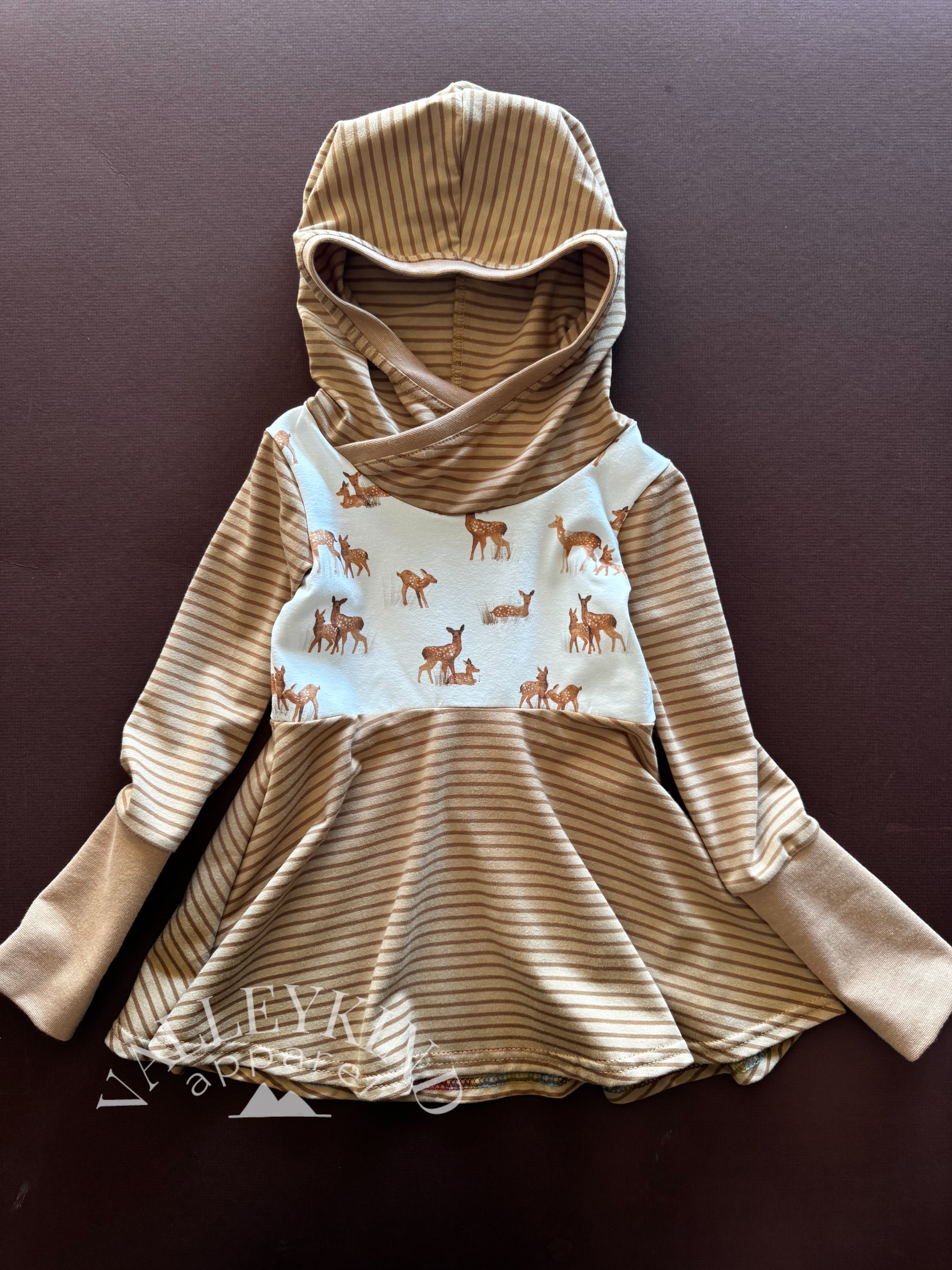 Grow with Me Hooded Tunic Deer 3T-6Y